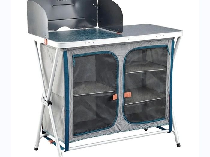 Camping kitchen cabinet