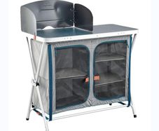 Camping kitchen cabinet
