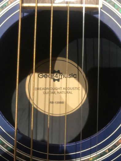 Roundback Electro Acoustic Guitar