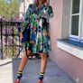 Mini Dress With Pump Sleeves Jungle Image 3