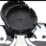 4x  Black/chrome 56mm - Fabia Vrs Rs Octavia Vrs Rs Image 3