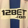 Wigan Athletic Jersey. Season 2012/2013. Official Mi-fit Long Sleeved Mens Home Jersey. Authentic Original From 2012. Not A Modern Day Remake. Image 10