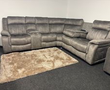 New Sand Electric Recliner Sofa