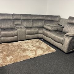New Sand Electric Recliner Sofa