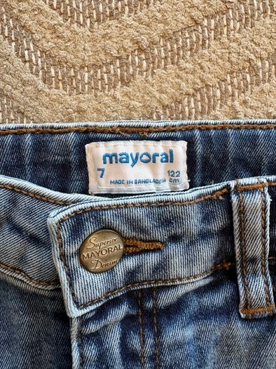 Mayoral denim short 7 yrs