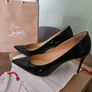 Christian Louboutin Kate 85 Pumps Black Patent Image 2