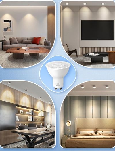 Jumiar Gu10 Led Bulbs Warm White 7w Gu10 Bulb 3000k 700lm Non Dimmable ...