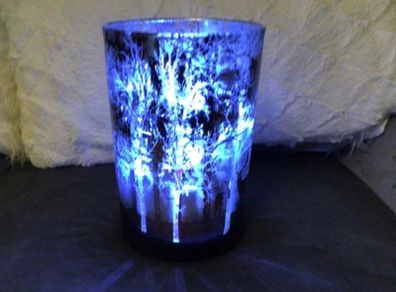Christmas Scene Light Up Vase