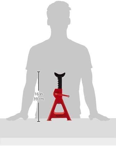Steel Jack Stands, 3 Ton Capacity - 1 Pair