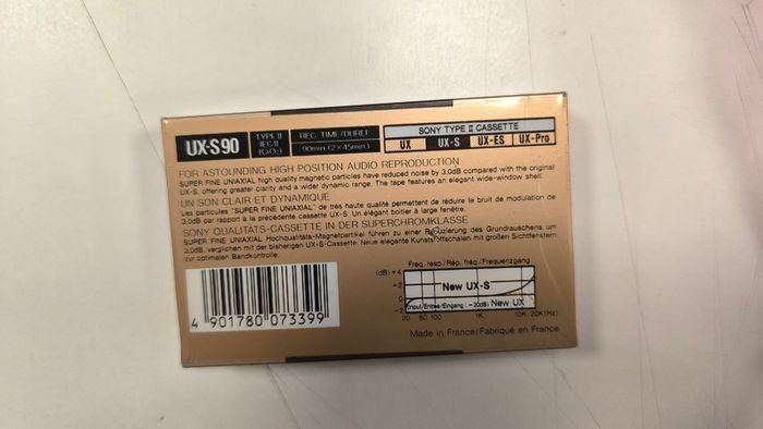 Sony cassette tape