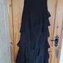 Coast black bandeau silk maxi dress  (free postage) Image 8