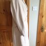Vintage Marks and Spencers Ladies Buttermilk Coat Wool and Cashmere Size 14 includes postage Image 2