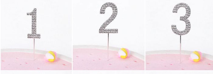 Cake Topper number