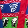 One of a kind Guinness Christmas Cardigan Image 2