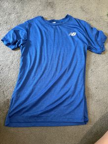 Brand New Blue New Balance Mens Tshirt