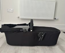 Joolz Aer+ Cot (Black) and Raincover (Grey)