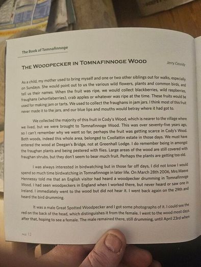 The Book Of Tomnafinnoge. Edited By Sylvia Cullen. Photographs By Terence White. First Edition Large Volume Hardback . See Photos For Same.