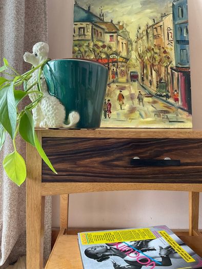 Mid century modern danish side table end table