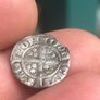 Edward I 1272-1307 Silver HALFPENNY Full Flan Image 3