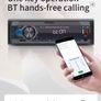 Car Audio Radio 1 Din MP3 Car Stereo Bluetooth FM AUX In USB Colorful Buttons APP Remote Control 1Din Multimedia Player Image 5