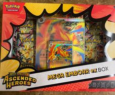 Pokemon Trading Card Game (TCG): Mega Evolution Ascended Heroes Mega Emboar ex Box