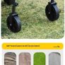 Camping trolley/ Beach wagon/ Garden cart Image 4