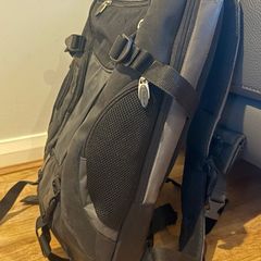 Black Multi-Compartment Backpack