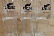 Carling Pint Glasses