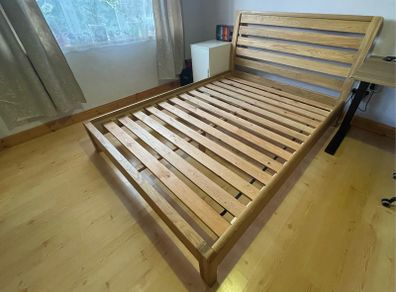 Oslo Oak 5ft King Bedframe