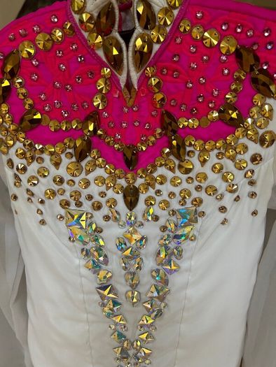 Stunning Irish dancing solo dress