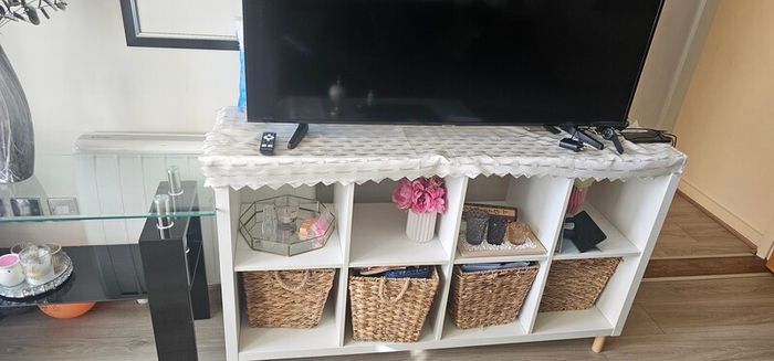 white table for Tv