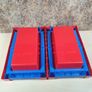 2 x Small kids table desk with fold out legs and storage compartment drawing activities creativity Image 2