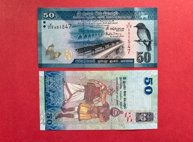 Sri Lanka. 50 Rupees 2016  Pick 124a. ( Uncirculated )