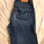 Levis 710 Super Skinny Jeans Size 27 Dark Blue Image 5