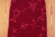 Vintage NOA NOA Embroidered Georgette Midi Skirt