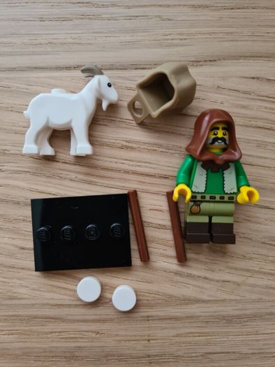 lego col25-5 goat herder/goatherd, collectible series 25