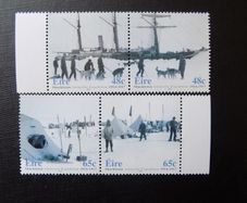 Ireland 2004.90th Anniversary of Shackleton's Expedition.Stamp set. MNH.