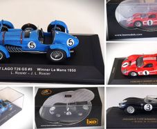 Diecast Model Le Mans Winning Talbot-Lago, Jaguar & Ford - IXO 1:43