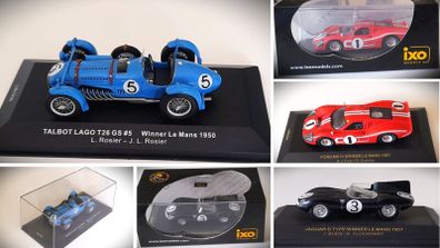 Diecast Model Le Mans Winning Talbot-Lago, Jaguar & Ford - IXO 1:43