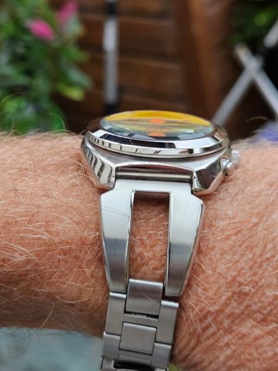 Watch Seiko Aka Alba Chronograph.