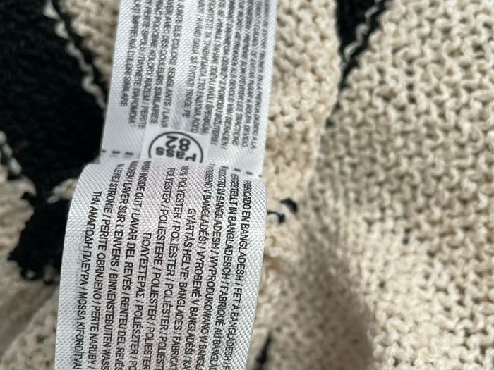 Primark Striped jumper size 12 to 14 new