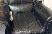 leather armchair
