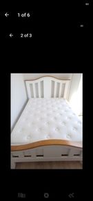 small double bed frame and matress