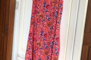 Red Summer Dress Size Large