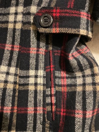 Mantaray Checked Wool Blend Jacket - Size 16 - Lined - Classic Style