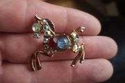 Nice Vintage 1950's/60's Horse Brooch