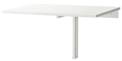 Norberg White Drop Leaf Table
