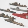 1930s lead toy waterline ships Image 4