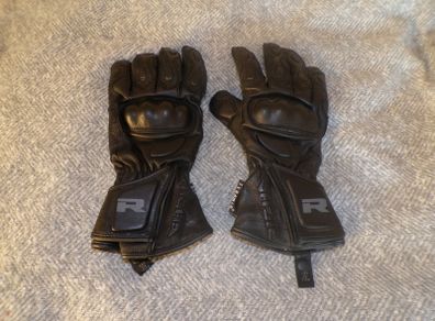Richa Waterproof Leather Racing Gloves Black - L