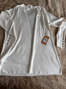 Longline Cream Cardigan (BNWT)